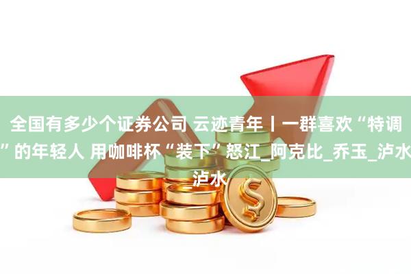 全国有多少个证券公司 云迹青年丨一群喜欢“特调”的年轻人 用咖啡杯“装下”怒江_阿克比_乔玉_泸水